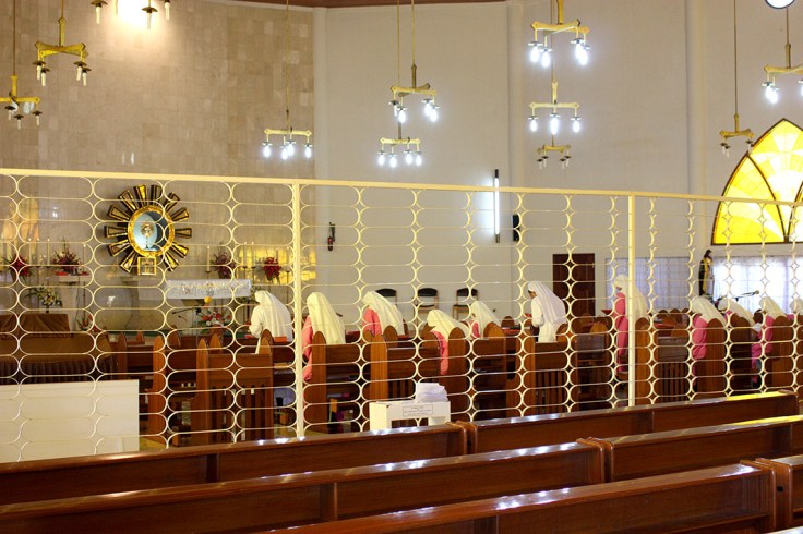 7_Cloistered nuns in adoration, Ruteng (30 October 2011)_