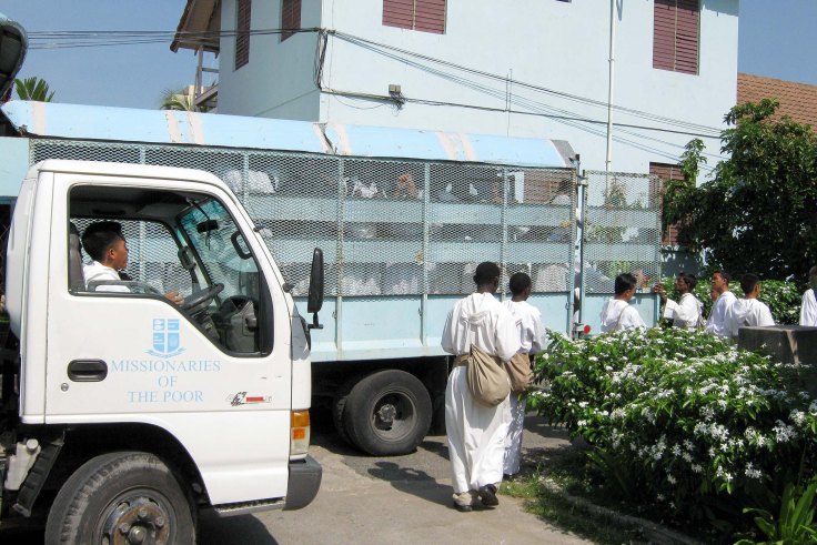 Off to work MOP style, Kingston, Jamaica