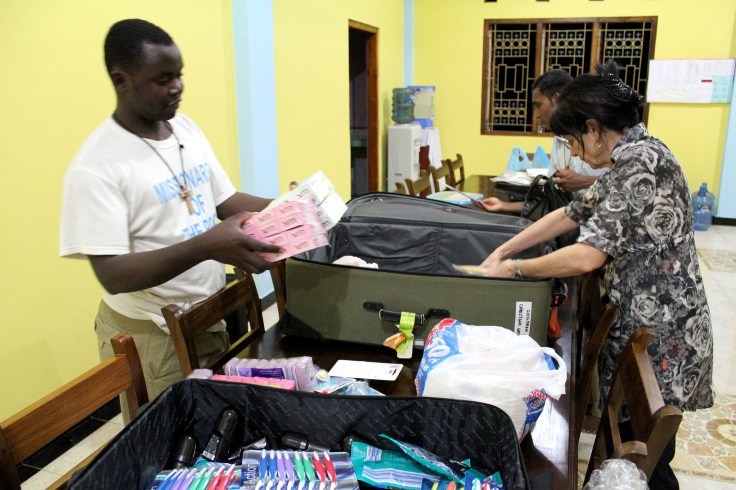 First aid and toiletry supplies (1 June 2013)
