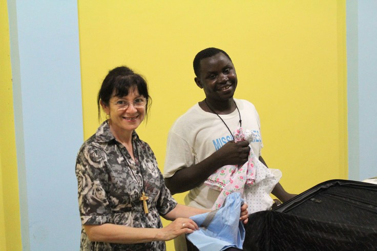 Donations of home made clothing for poor children (1 June 2013)