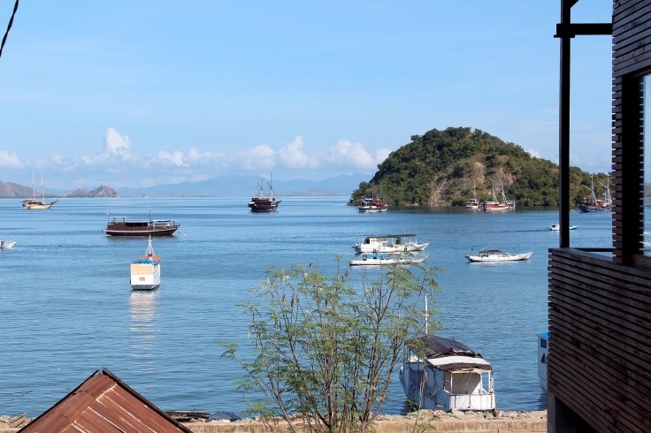 Looking west over the bay (3 June 2013)
