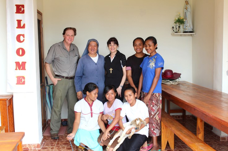 Visiting the sisters Labuan Bajo (4 June 2013)