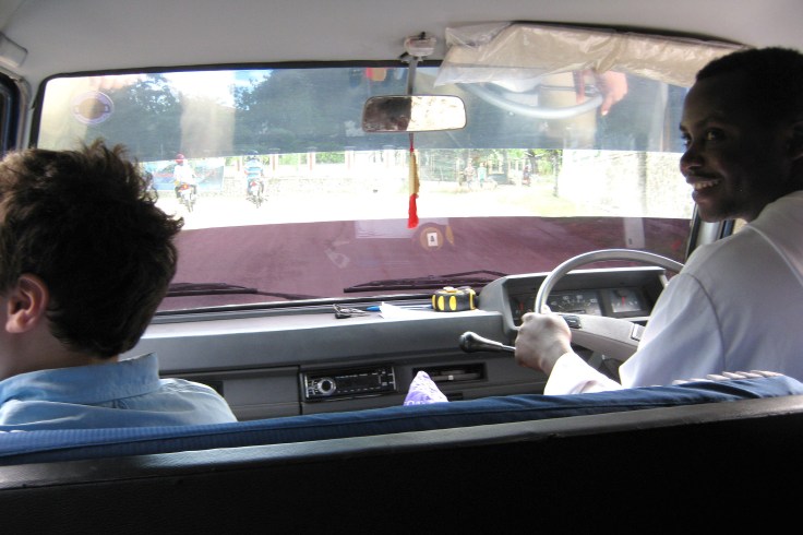 Returning from the monastery building (14 December 2012)