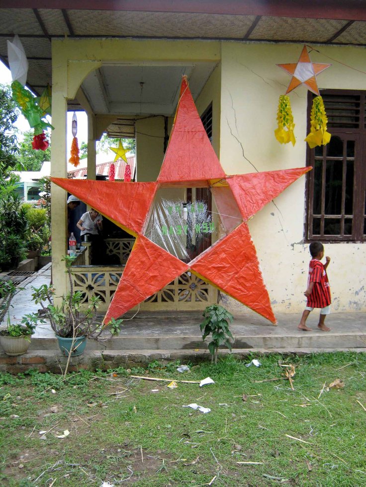 The completed Christmas star (16 December 2012)