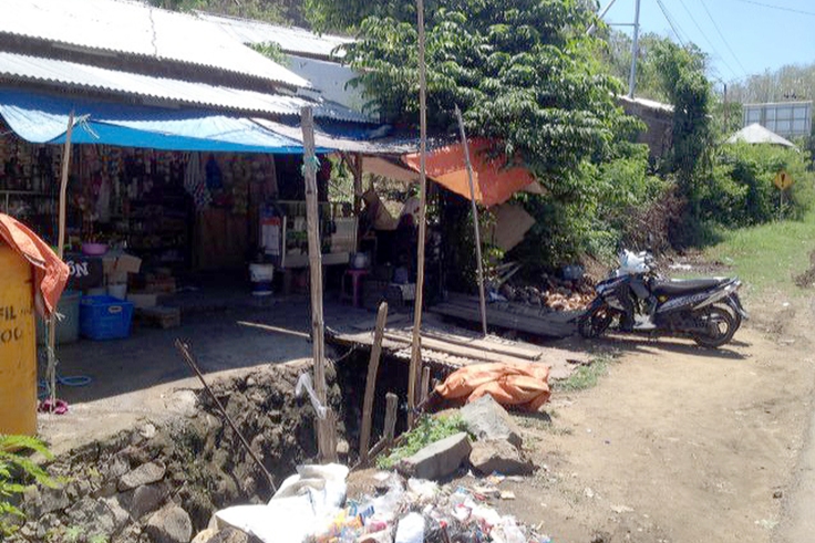 A local street with poverty evident