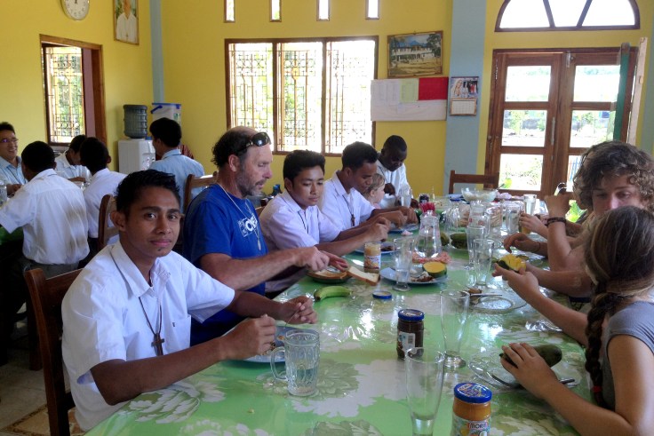 Meal time was a great experience and we shared a lot of information and laughs