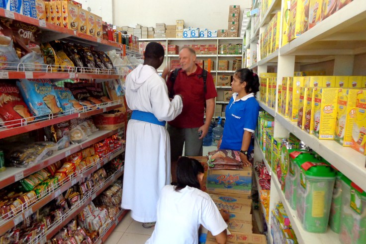 Shopping for the mission