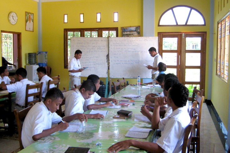 Practicing conversation