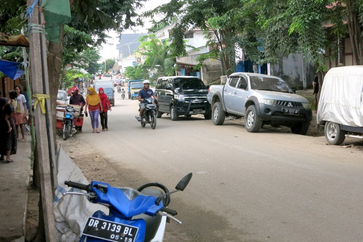 11. Busy street downtown