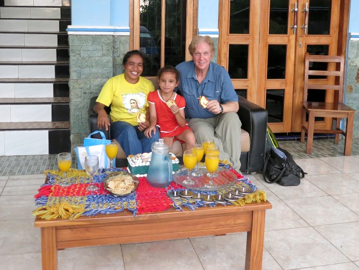 27. Sponsor child Melani with grandma (nenek) and Trevor