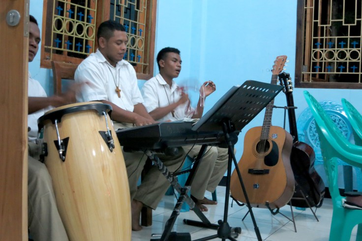 4. After adoration, music with night prayer