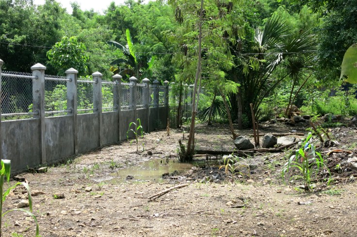 Apostolate fence is completed (February 2014)
