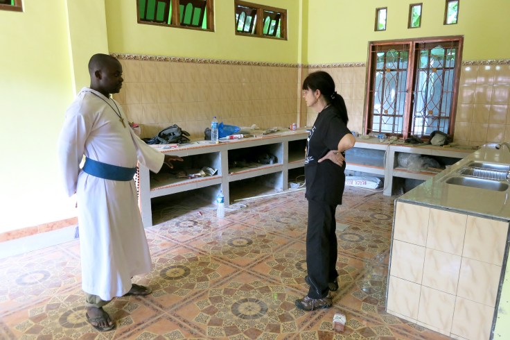 Kitchen just about complete (February 2014)