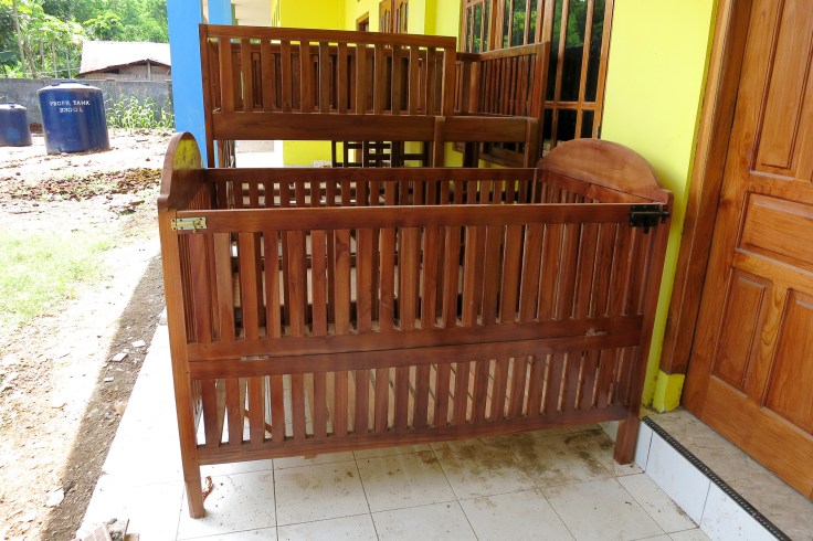 Finished cots waiting for to be installed (February 2014)