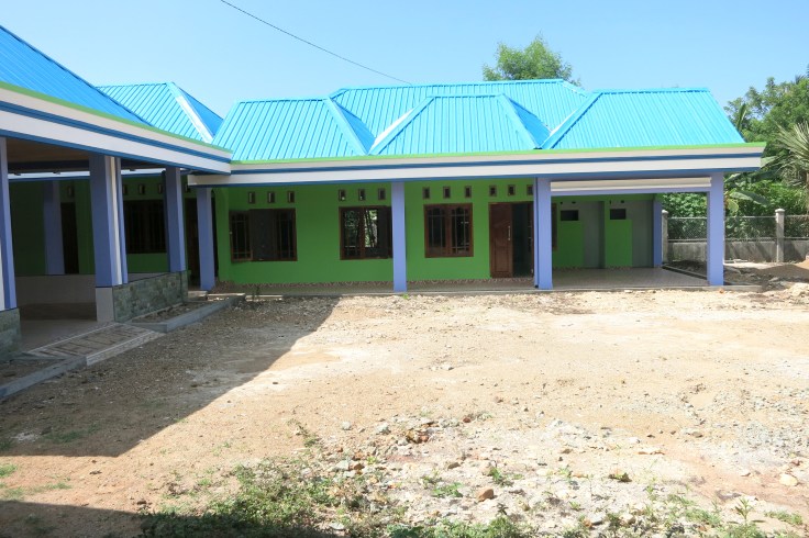 New clinic in the front wing of the apostolate (March 2015)