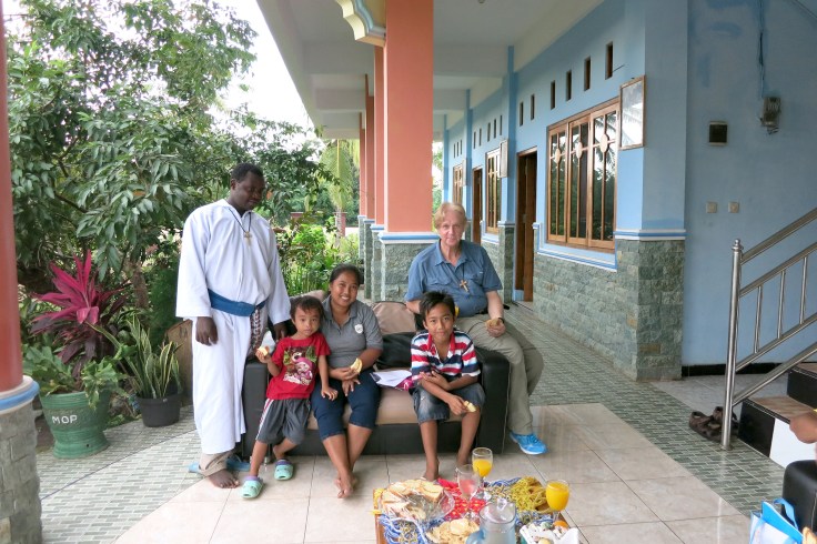 Devon with his Mum and young brother (2015)