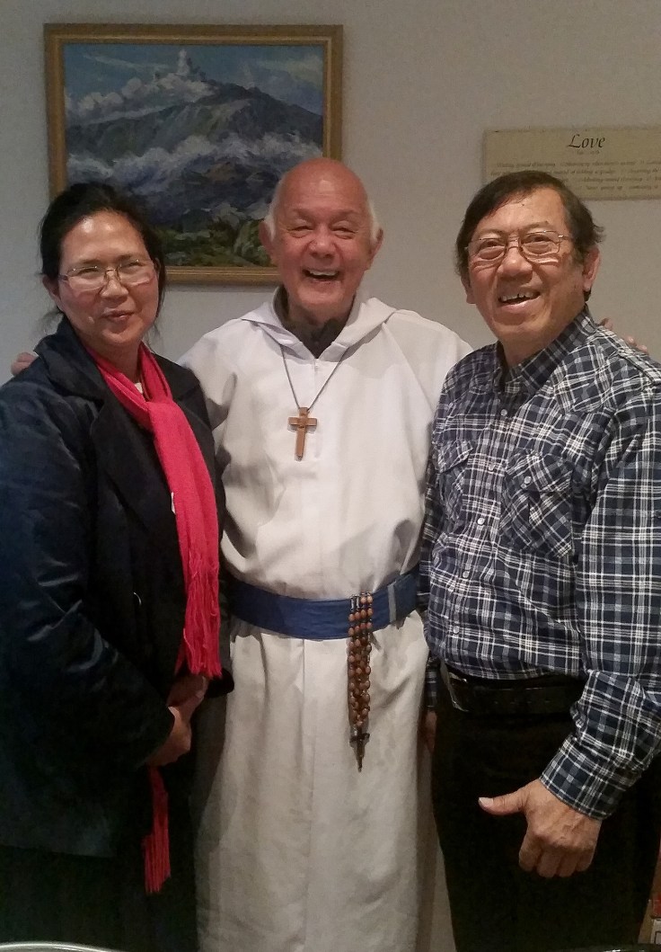 11_The Indonesian connection-V Rev Fr Ho Lung with Michele and Heru Santos (Taringa)