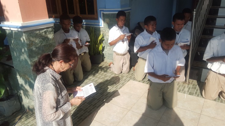 11. Sixth Station - Veronica wipes the face of Jesus