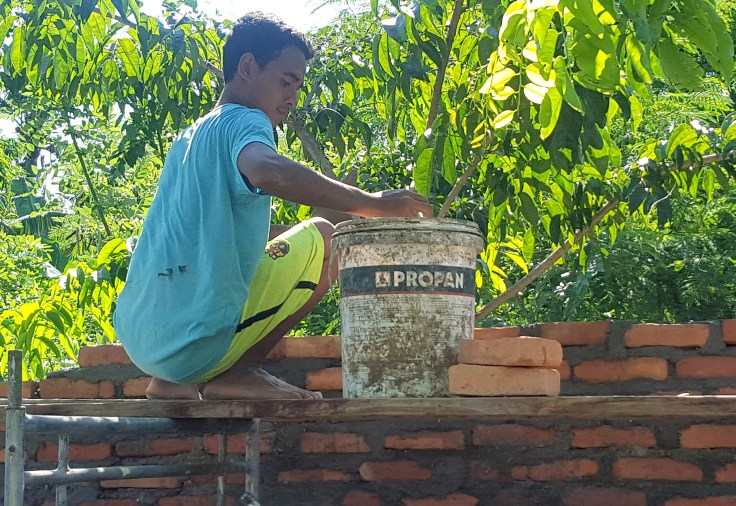 17. Raising the height of the monastery fence