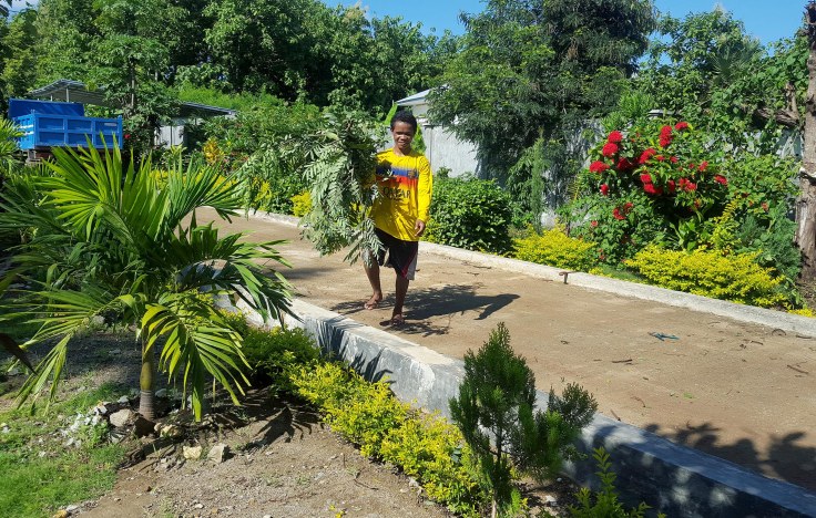 2. Br Alfred greets us at the monastery