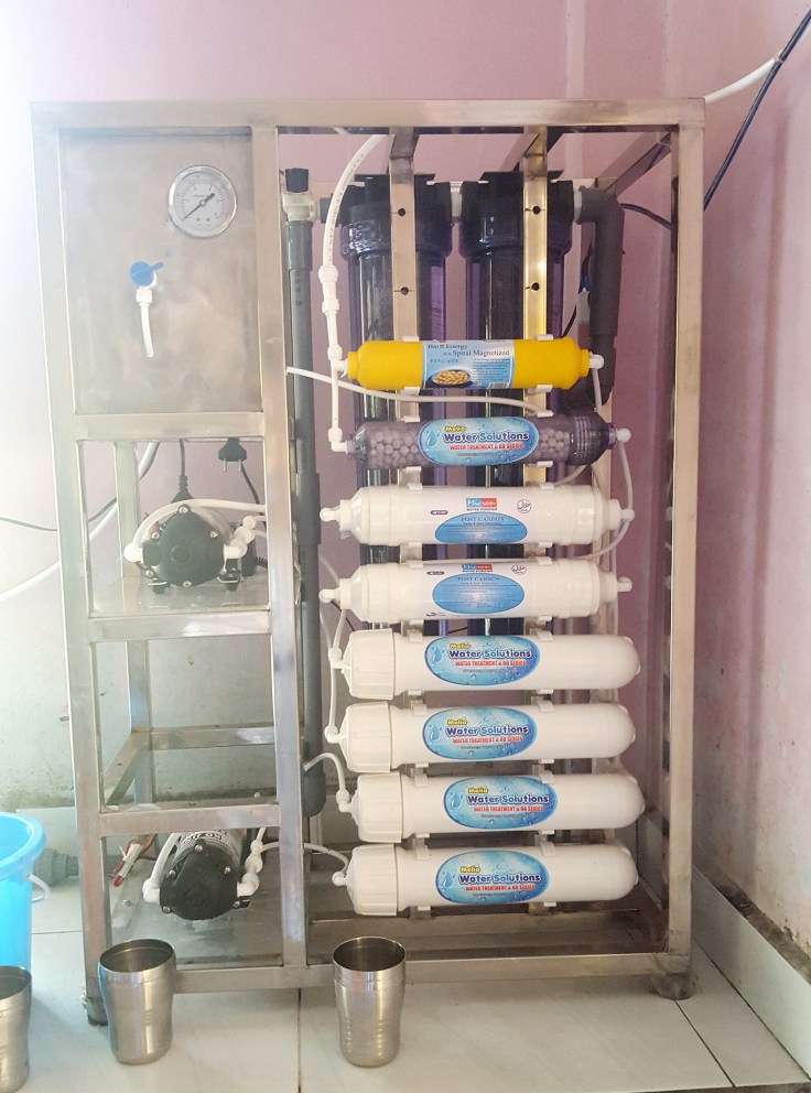 21. The water filtration system