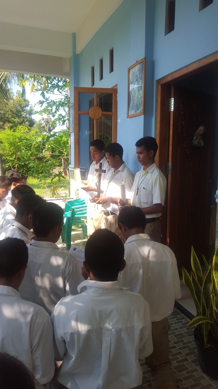 3. Second Station - Jesus made to carry His cross