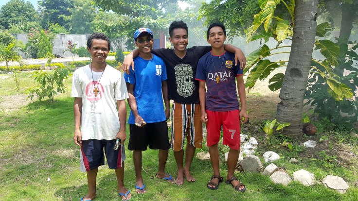 12. The gardening team