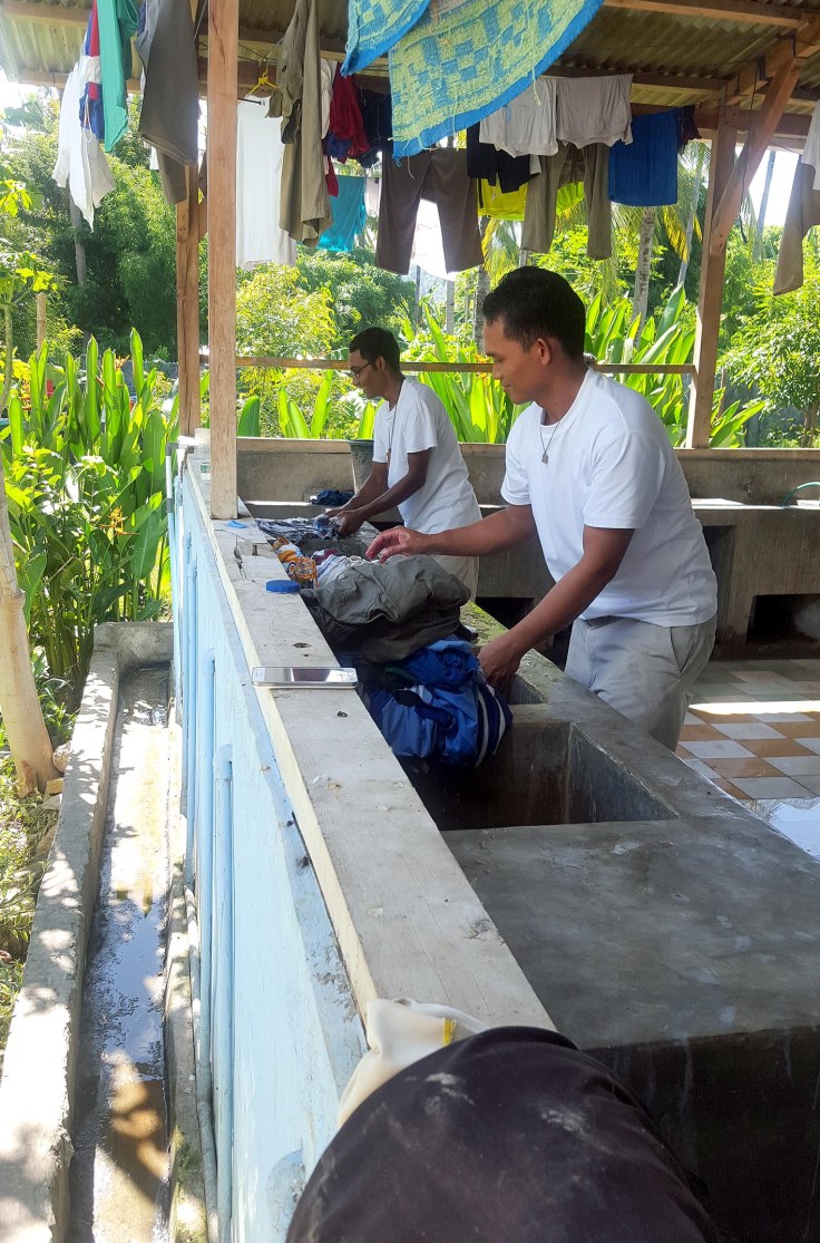 13. Daily clothes washing