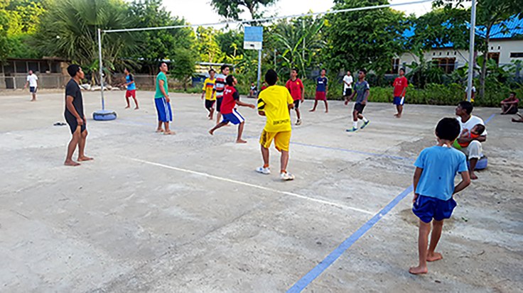 11. As the sun sets a little, then time for games