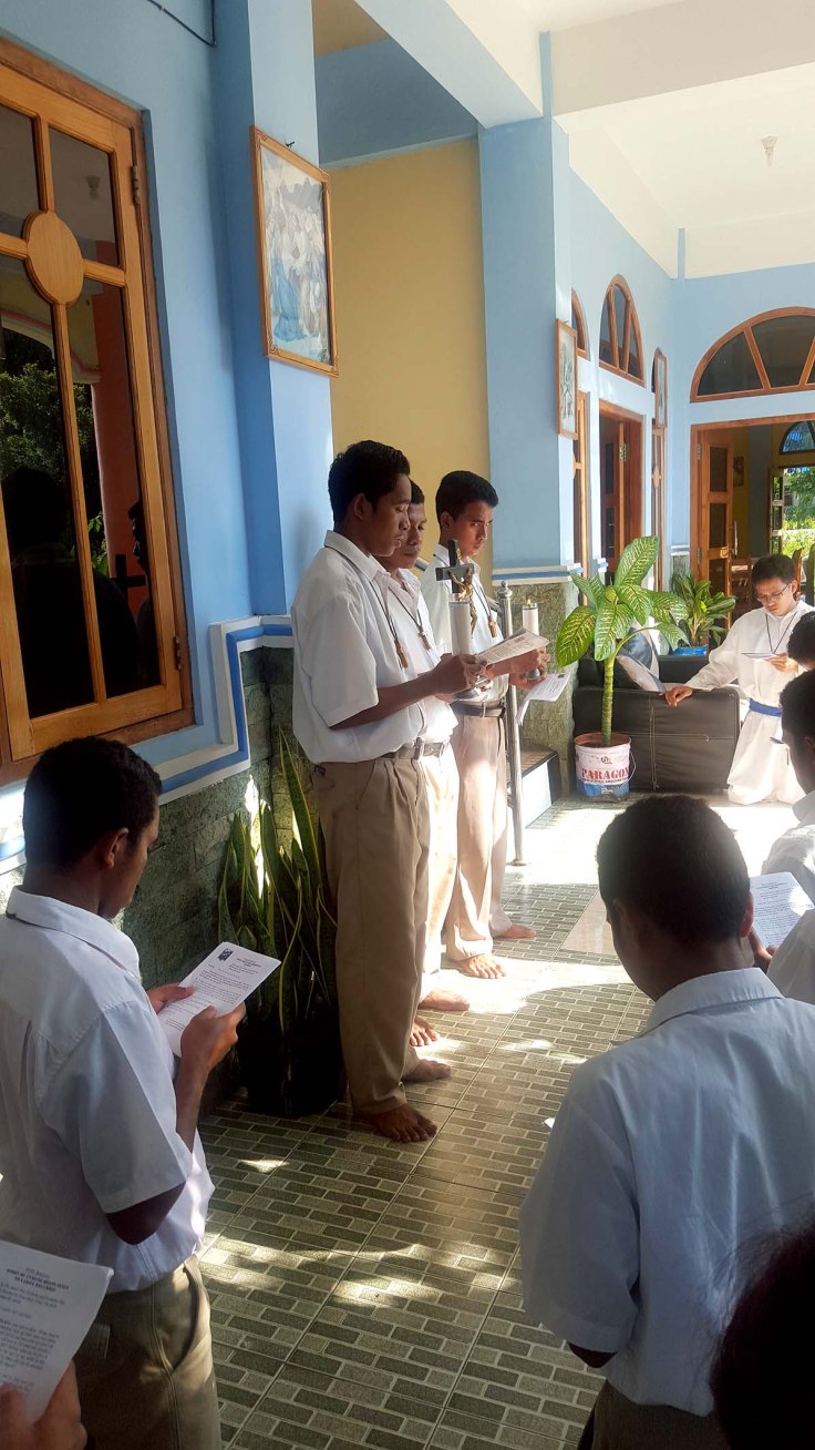 19. ...and travels through the whole monastery