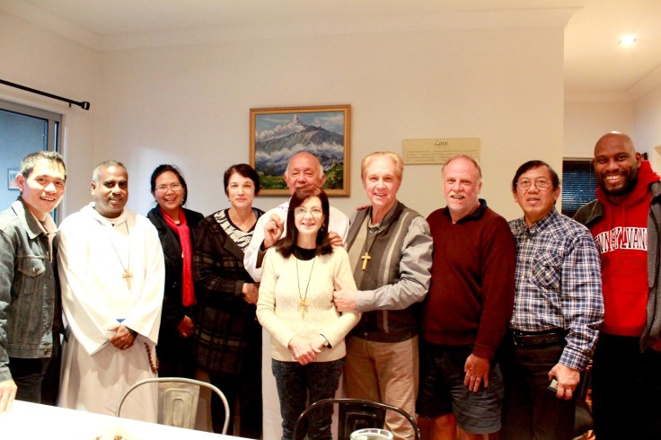 21.The Brisbane group with Fathers Ho Lung and Ambrose, and Wynton