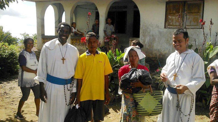 4. Feeding program for the community (provisions are provided in black plastic)