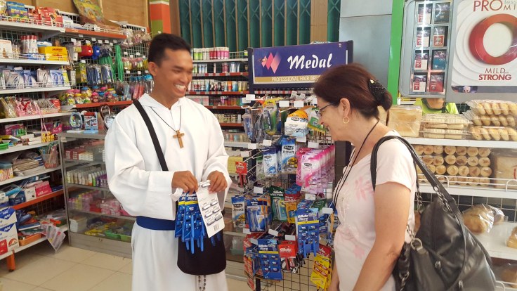 19. Confusion in the shaving aisle, the brothers refer to disposable razors as shaving sticks which means something  different here in Australia