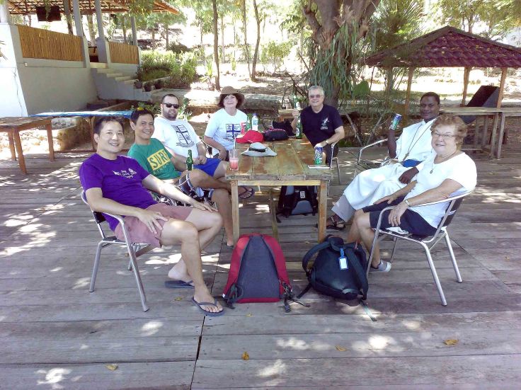 18. Tropical sun is hot!