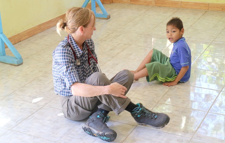 4. Dr Naomi attempting to assess Eben