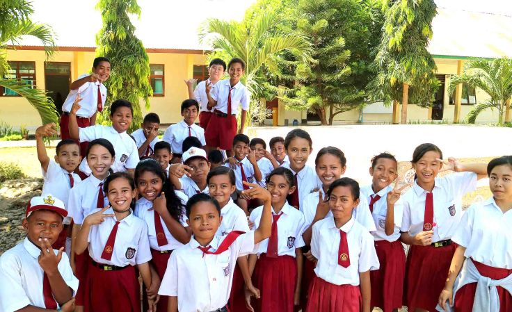 19. We say good bye to the students