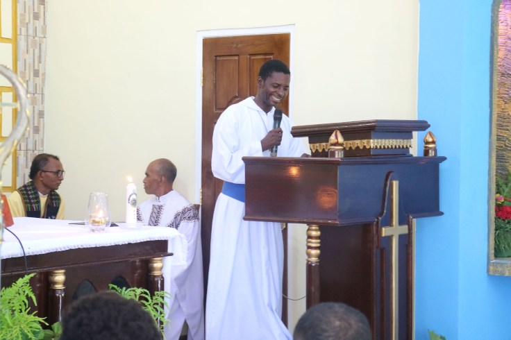 6_A joful Br Prisca at the ceremony